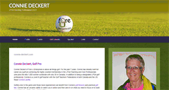 Desktop Screenshot of conniedeckert.com